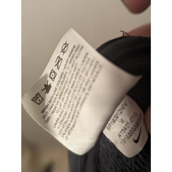 Nike Air Sport Med Crew logo oversized boxy sporty side zip pullover sweatshirt - Picture 8 of 8